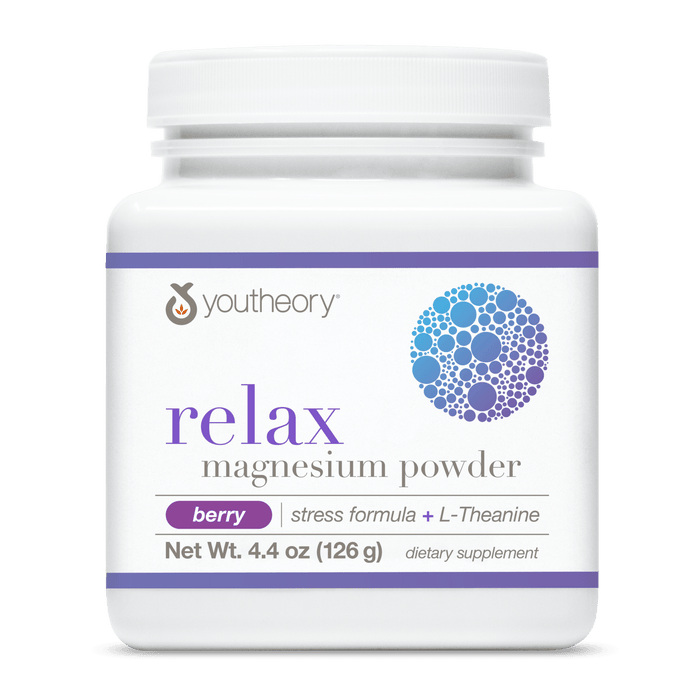 RMP.00730 Youtheory Relax Magnesium Powder Berry Flavor 4.4 oz Product Main Image