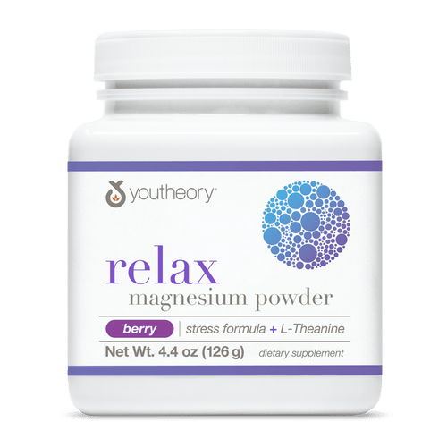 RMP.00730 Youtheory Relax Magnesium Powder Berry Flavor 4.4 oz Product Main Image