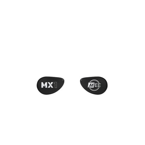 Image of Black Replacement Faceplates for MX1 PRO Series In-Ear Monitors.