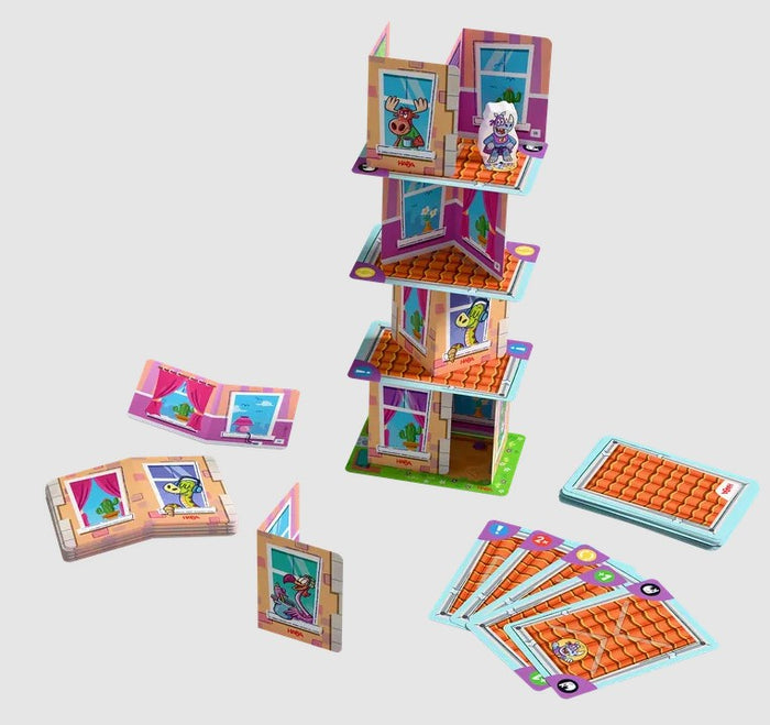 Rhino Hero - Kleines Karten-Stapelspiel für Kinder ab 5 Jahre