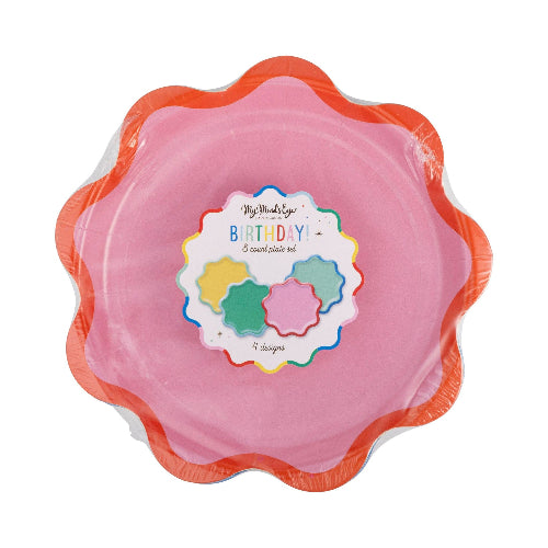 My Mind’s Eye HBD1142 - Ric Rac Edge Dessert Plates