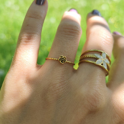 Ring 'Aufblühen'