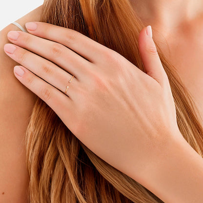Ring für Damen mit Topas