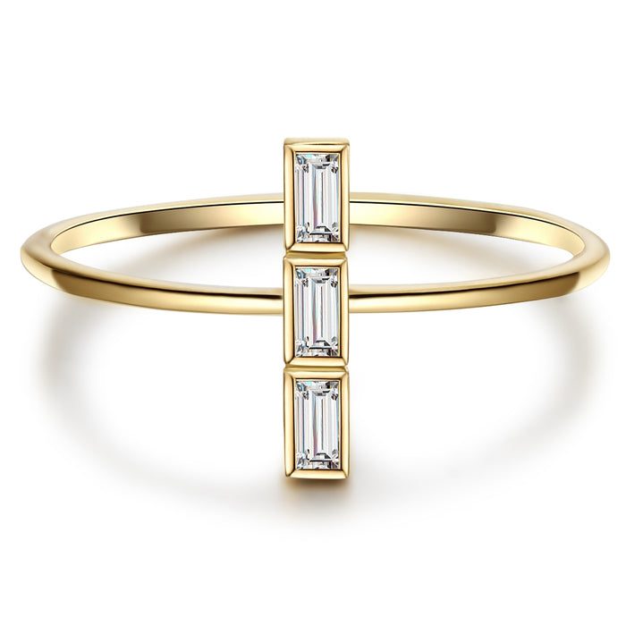 Ring gold Steg