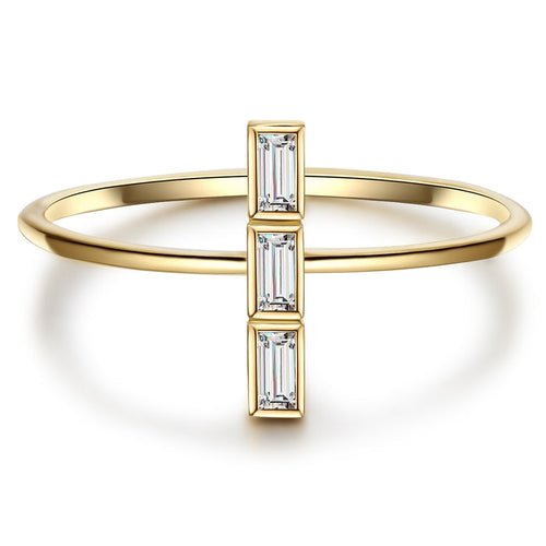 Ring gold Steg