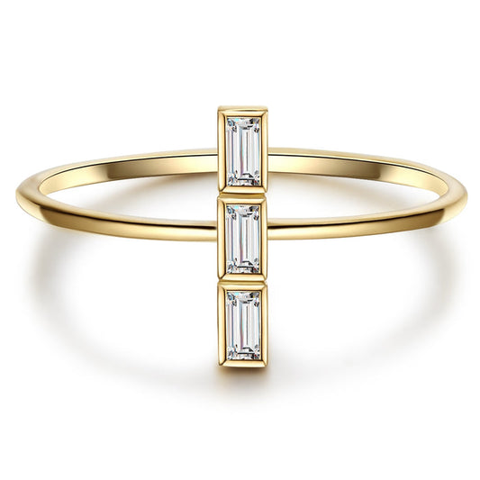 Ring gold Steg