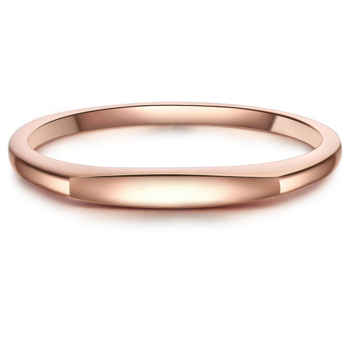 Ring roségold schlicht