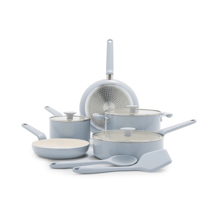 Rio Advanced<br> 10 Pcs Cookware Set, Star Dew