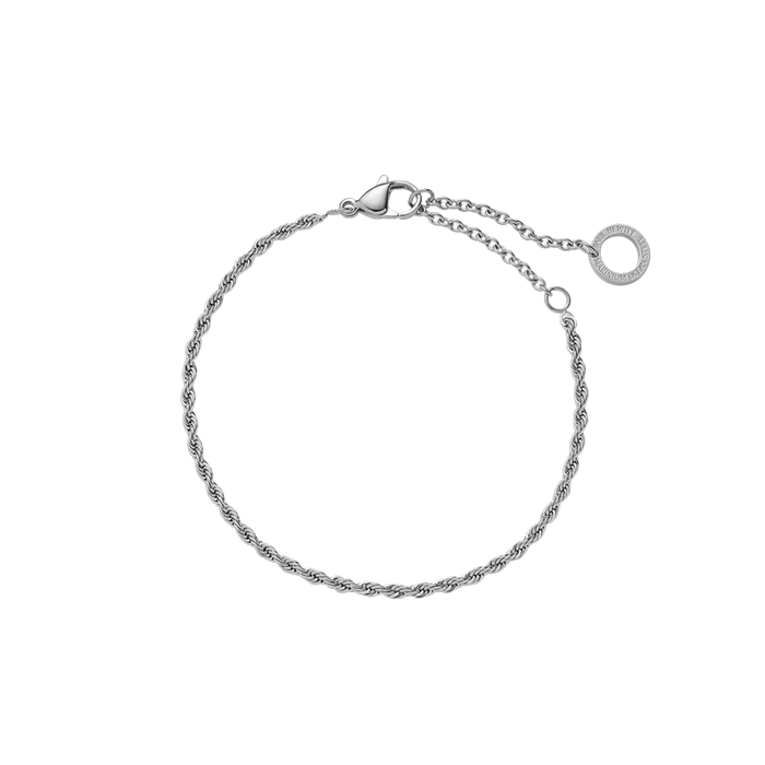 Rope Chain Armkette Silber