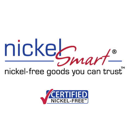 Nickel Smart infographic. Nickel Free goods you can trust. Certified Nickel Free