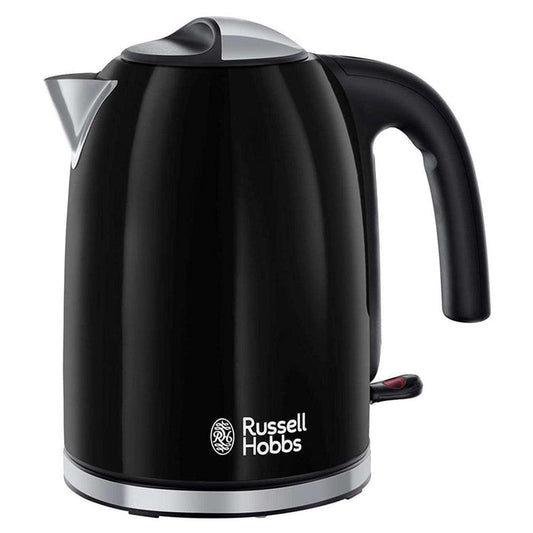 Russell Hobbs Colours Plus 1.7L Jug Kettle - Black | 20413 from DID Electrical - guaranteed Irish, guaranteed quality service. (6890751066300)