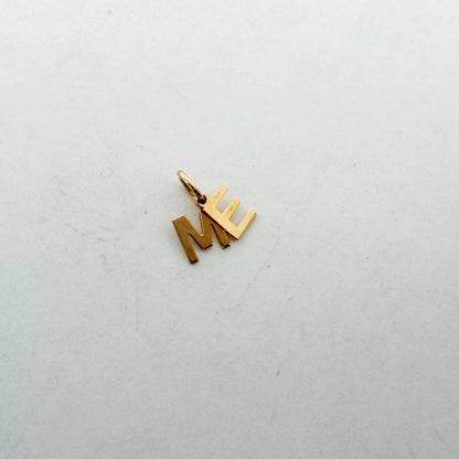 Sample Sale Bokstavsberlocker M & E | 18k. guld
