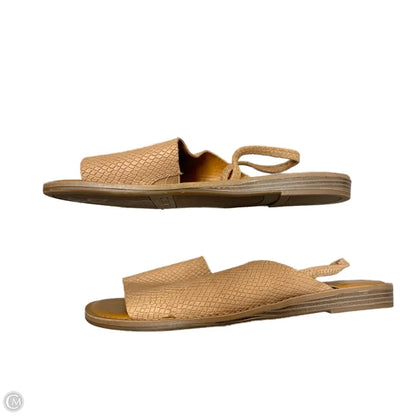 Sandals Flats By Franco Sarto In Brown, Size: 9