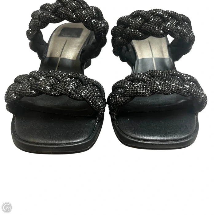 Sandals Heels Block By Dolce Vita In Black, Size: 7