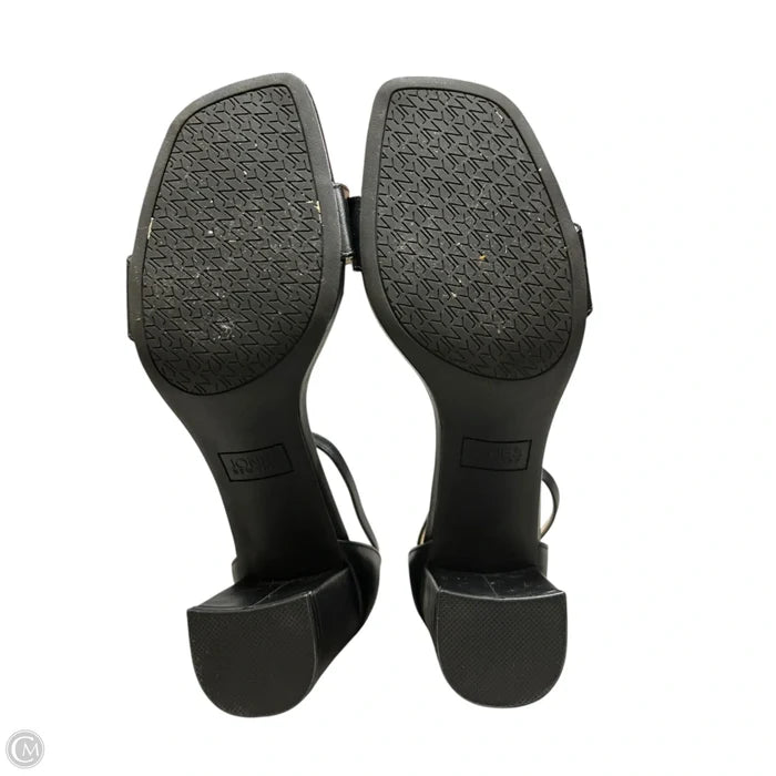 Sandals Heels Block By Jones New York In Black, Size: 9.5