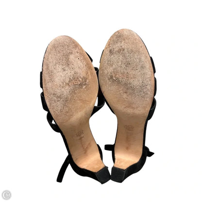 Sandals Heels Block By Vaneli In Black, Size: 8.5