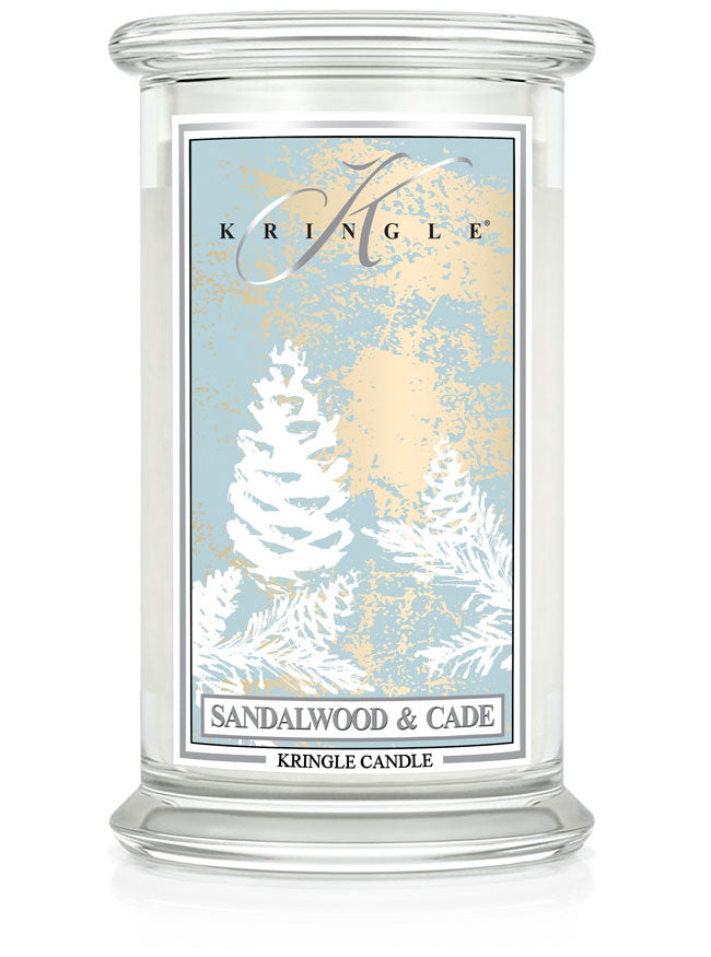 Sandalwood & Cade Large 2-wick - Kringle Candle Company