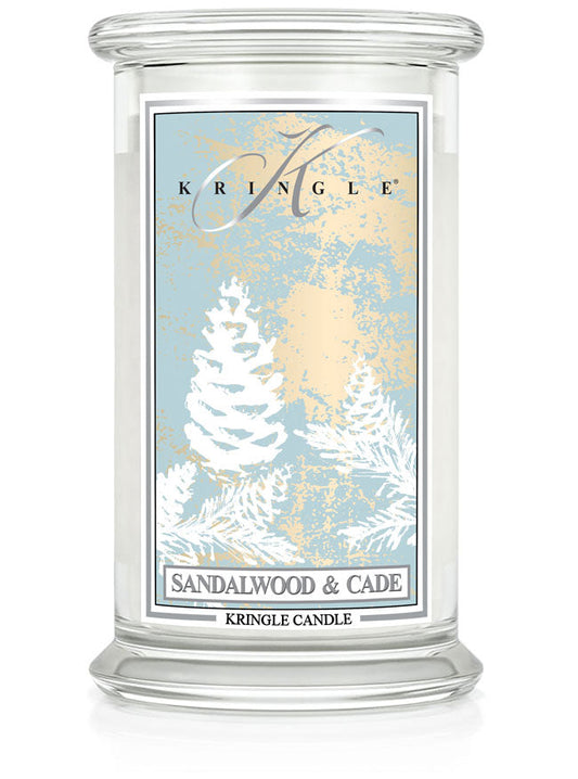 Sandalwood & Cade Large 2-wick - Kringle Candle Company