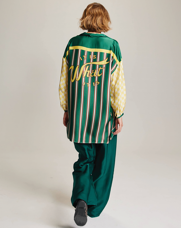 Savannah Wide Green Pants