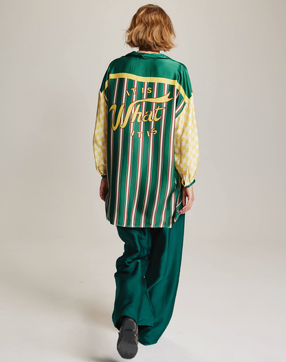 Savannah Wide Green Pants