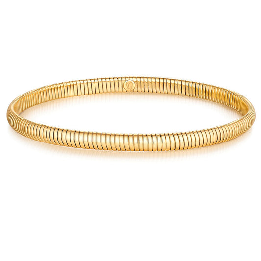 Schmaler Armreif gold