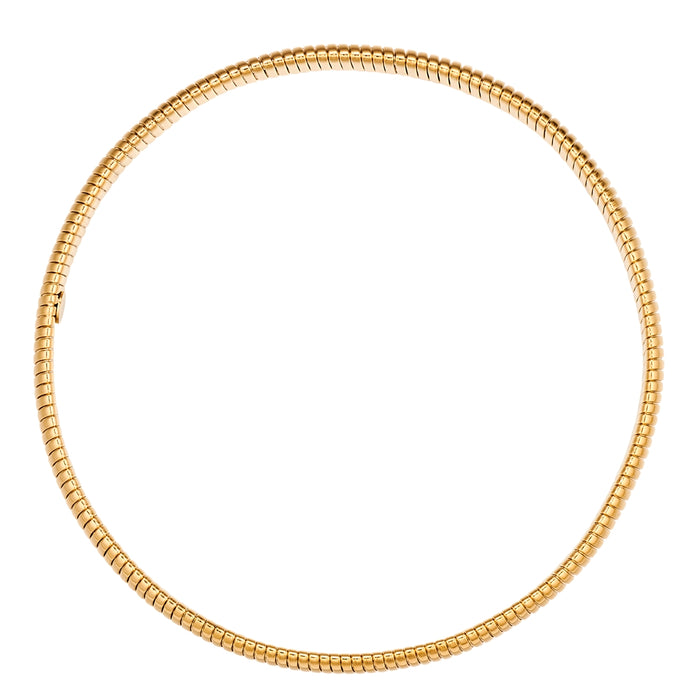 Schmaler Armreif gold