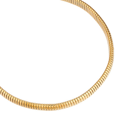 Schmaler Armreif gold