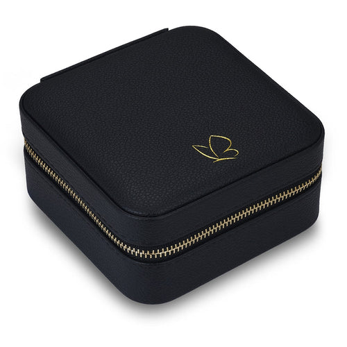 Schmuck Organizer mit Spiegel Medium schwarz