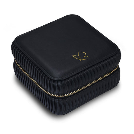 Schmuck Organizer mit Spiegel Medium schwarz