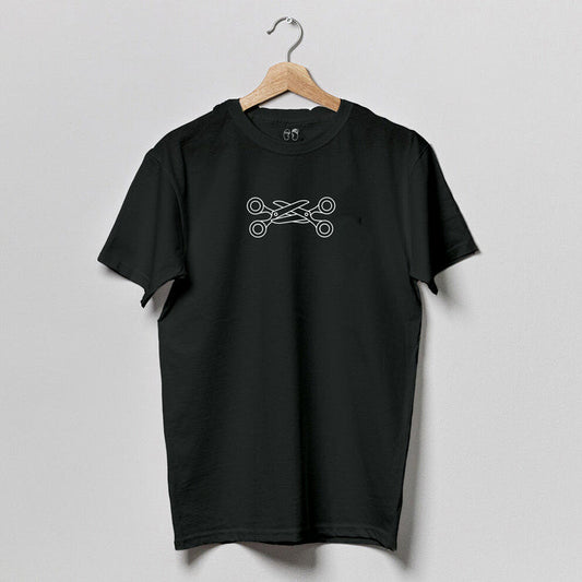 Scissoring Cotton T-shirt