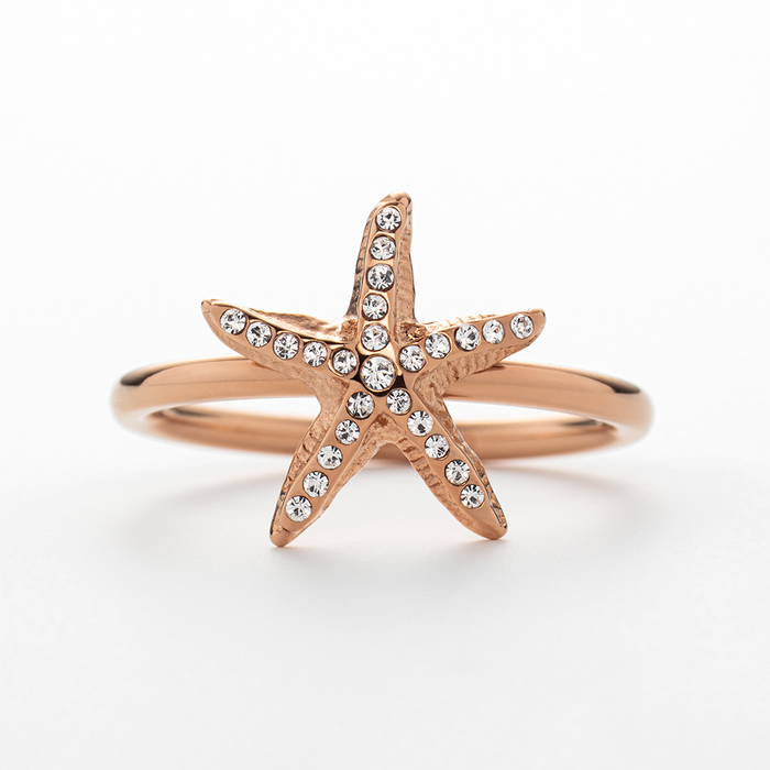 Sea Star Ring Roségold