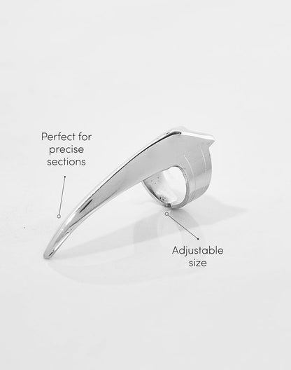 Sectioning Pinky perfect for precise sections, adjustable size