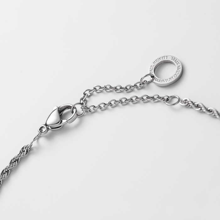 Set Libra Charm und Halskette Silber