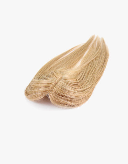 sherry top piece clip-in extension in blonde