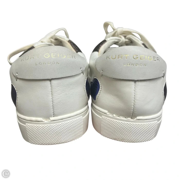 Shoes Designer By Kurt Geiger In White, Size: 9.5