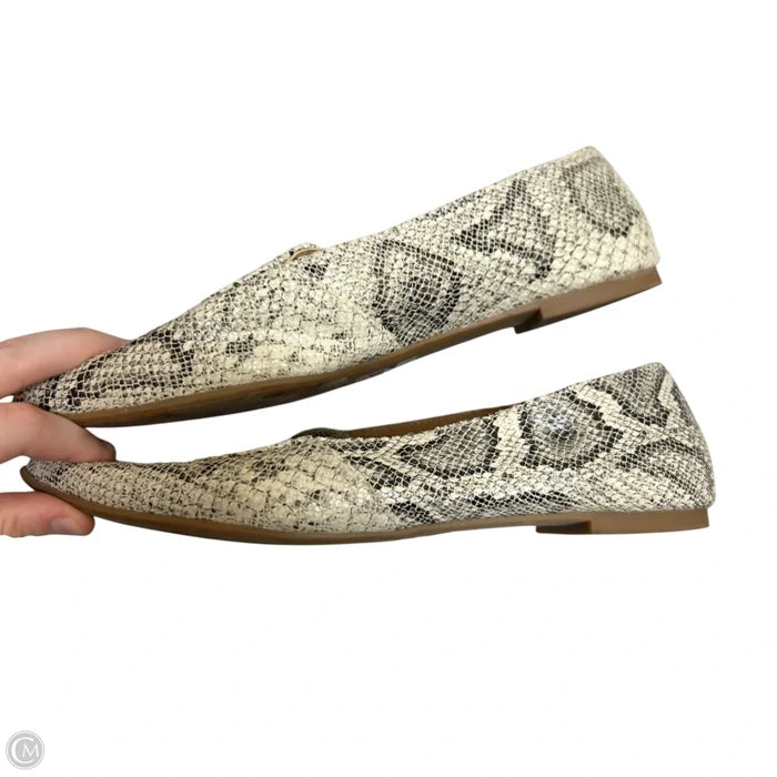 Shoes Flats By Express In Snakeskin Print, Size: 6