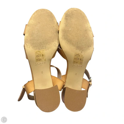 Shoes Heels Block By J. Crew In Brown, Size: 8