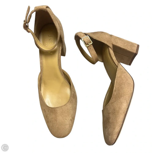Shoes Heels Block By J. Crew In Tan, Size: 6