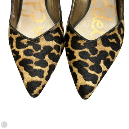 Shoes Heels Stiletto By Sam Edelman In Animal Print, Size: 9.5
