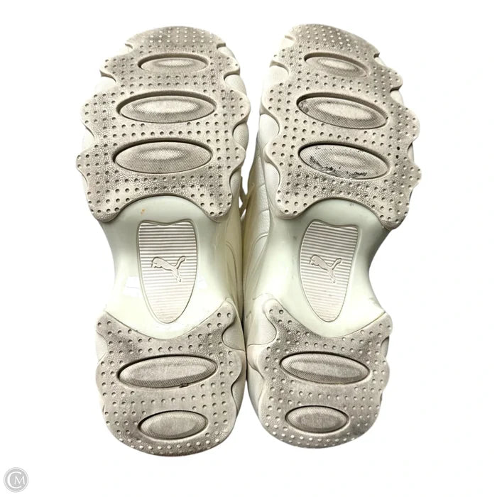 Shoes Sneakers By Puma In Blue & Cream, Size: 10