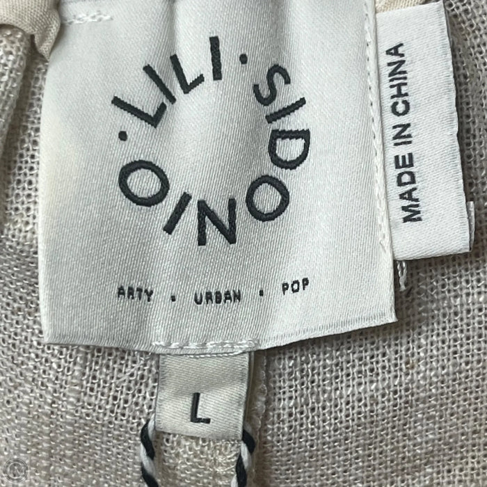 Shorts By Lili Sidonio In Tan, Size: 12