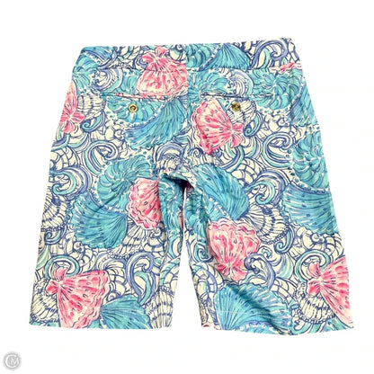 Shorts Designer By Lilly Pulitzer In Blue & Pink, Size: 2