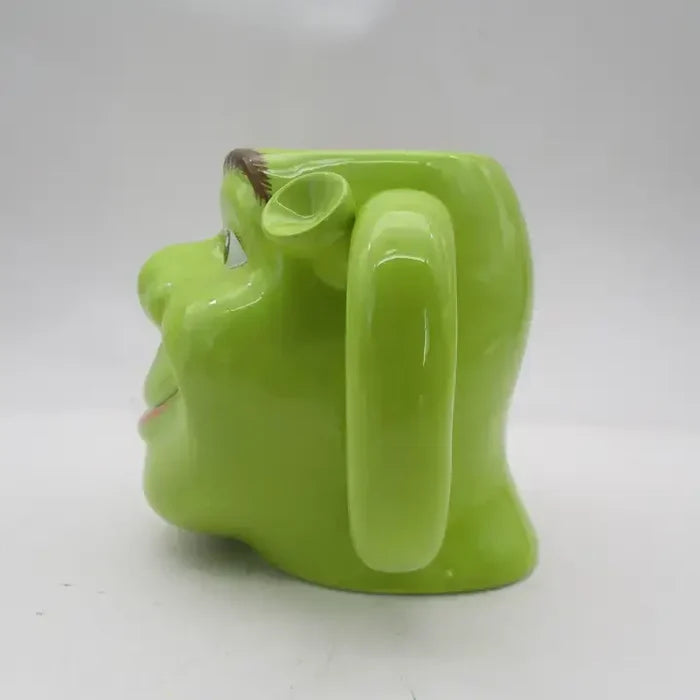Shrek - Face Grin Ogre Ceramic 3D Sculpted Mug