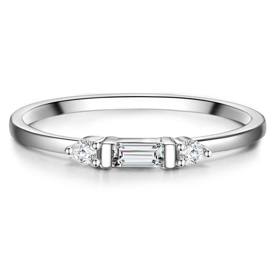 Silber Ring Zirkonia