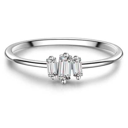 Silberring mit Zirkonia