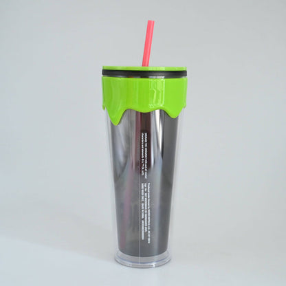 Silver Buffalo Courage The Cowardly Dog 26oz Plastic Drip Tumbler
