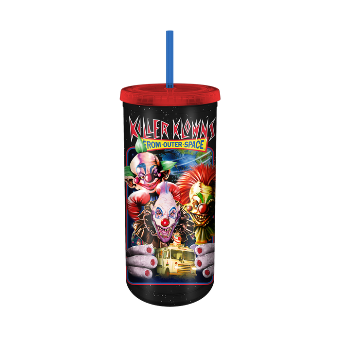 Silver Buffalo Killer Klowns Outer Space Trio 20oz Plastic Tall Cold Cup