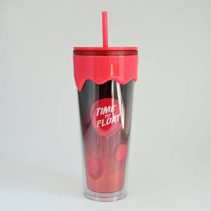 Silver Buffalo Silver Buffalo It Pennywise - Chapter 2 26oz Plastic Drip Tumbler - Kryptonite Character Store