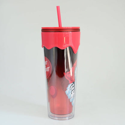 Silver Buffalo Silver Buffalo It Pennywise - Chapter 2 26oz Plastic Drip Tumbler - Kryptonite Character Store