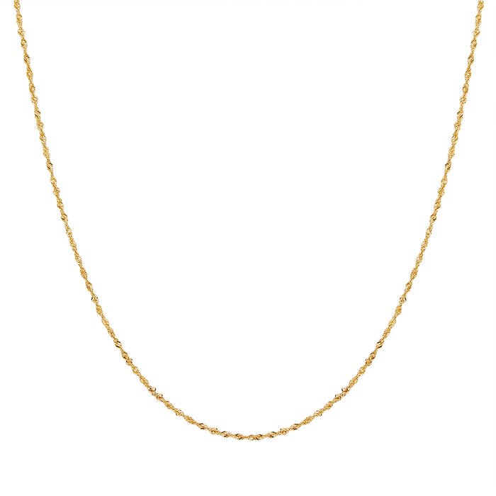 Singapur Kette gelbgold